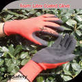 SRSAFETY 13G foam latex coated gloves/grip latex gloves